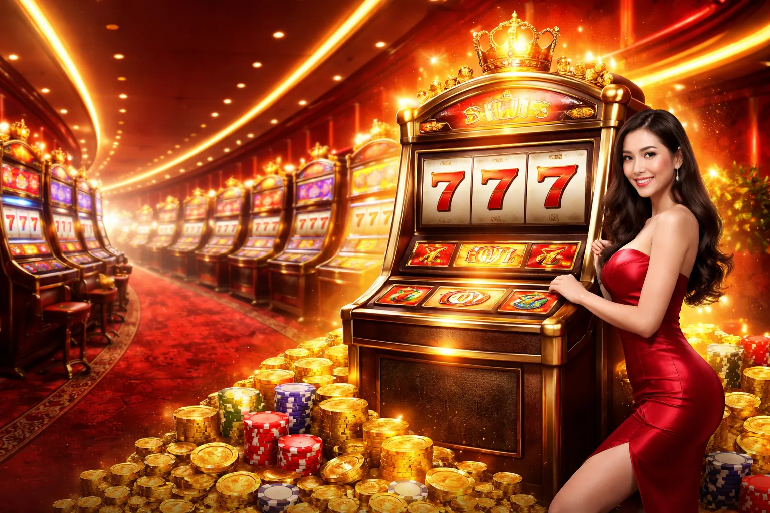 Hình ảnh banner chính hiển thị người chơi đang tập trung vào bàn chơi dagac3 game bài với biểu đồ chiến lược và tiền thắng cược